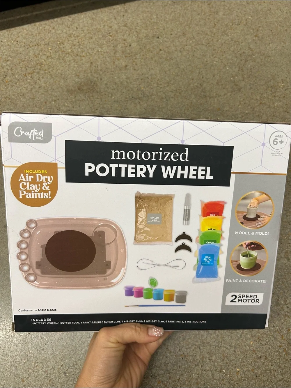 Motorized Pottery Wheel